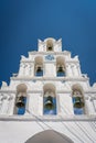 Impressive Bell Tower in Megalochori Village, Santorini