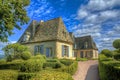 Impressive Boxwoods in Les Jardins de Marqueyssac, Dordogne, France Royalty Free Stock Photo