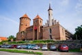 Impressive buildings in Reszel, Poland