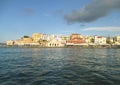 Impressive Chania Old Town and the Historic Venetian Port, Crete Island, Greece Royalty Free Stock Photo