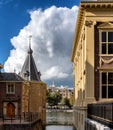 Impressive cloud above "Torentje" office of minister-president of the Netherlands Royalty Free Stock Photo