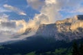 Impressive Clouds on the Mountain of Fil de Cassons