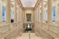 Impressive Columns and Stairway inside of the Asian Museum of Ar