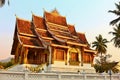 Impressive Haw Pha Bang Temple in Luang Prabang in Laos