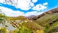 The impressive Huisrivierpas, Huis River Pass, on highway 62 between Ladismith and Calitzdorp in the Little Karoo of Western C