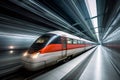 China\'s sleek high-speed train, a symbol of modernization and technological progress