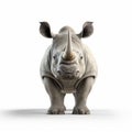 Impressive 8k 3d Rhino: A National Geographic Photo With A Humorous Twist