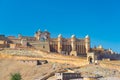 The impressive landscape and cityscape at Amber Fort,