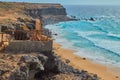 Impressive landscape of sea in Fuerteventura, Spain