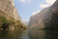 Impressive landscape of the Sumidero Canyon Canon del Sumidero, Chiapas, Mexico