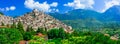 Beautiful Morano Calabro village,Calabria,Italy. Royalty Free Stock Photo