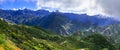 Impressive mountains in Gran Canaria,artenara village,Spain. Royalty Free Stock Photo