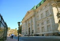 Impressive Neoclassical Building of Bank of the Argentine Nation, Buenos Aires, Argentina Royalty Free Stock Photo