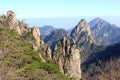 Impressive panorama of the Huangshan Yellow Mountains, China