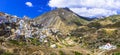 Impressive panorama of Olimbos- Karpathos island