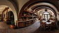 Impressive Panoramas Of A Traditional Mexican Style Rustic Room