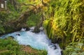 Impressive scene in Duden Waterfall in Antalya