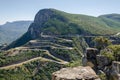 The impressive Serra da Leba pass in Angola Royalty Free Stock Photo
