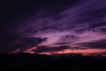 Impressive sunrise behind the mountains in Spain 1