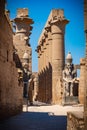 Temple of Queen Hatshepsut, Valley of the Kings, Luxor and Karnak Royalty Free Stock Photo