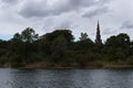 Impressive tower of the Church of Our Saviour Royalty Free Stock Photo