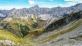 Impressive valley close to Oberstdorf Royalty Free Stock Photo