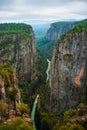 Impressive view from Tazi Canyon. Manavgat, Antalya,Turkey. Bilgelik Vadisi. Wisdom valley