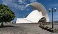 Auditorio de Tenerife, huge, white and modern Royalty Free Stock Photo
