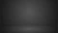 Black room Background, empty photo studio Royalty Free Stock Photo