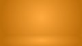 Orange 3d room Background, empty photo studio Royalty Free Stock Photo