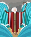 Moses and the red sea miracle