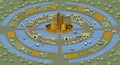 Atlantis circles islands lost civilization