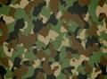 Militar Camouflage texture pattern design Royalty Free Stock Photo