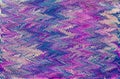 Imprint ebru texture on paper blue purple zigzag