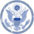 Imprint of the Great Seal of the United States of America