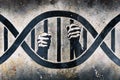 Imprisoned in DNA cage