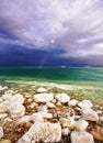 Improbable light effects during a thunder-storm on sea