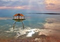 Improbable optical effects on the Dead Sea