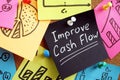 Improve cash flow. Reminder pinned to board.