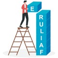 Improve from failure, build up stairs to success, challenge and ambition to never give up,
