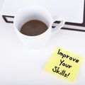 Improve your skills Royalty Free Stock Photo