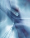 Impulse wave blue abstract background