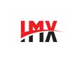 IMX Letter Initial Logo Design Vector Illustration Royalty Free Stock Photo