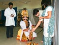Inaguration of Yakshagana,folk dance of Karnataka.