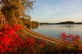 Inari lake, lapland Royalty Free Stock Photo