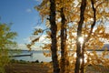 Inari lake, lapland