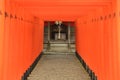 Inari shrine in Suizenji garden Royalty Free Stock Photo