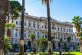 Rome, the Palazzaccio, today the seat of the Supreme Court of Cassation Royalty Free Stock Photo