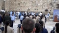 Inauguration ceremony of the cadets at the foot of the Dome of the Rock