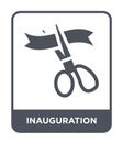 inauguration icon in trendy design style. inauguration icon isolated on white background. inauguration vector icon simple and